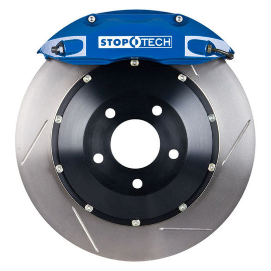 Stoptech ST-40 Big Brake Kit Front 332mm Blue Slotted Rotors - 1998-2001 Subaru Impreza 2.5RS
