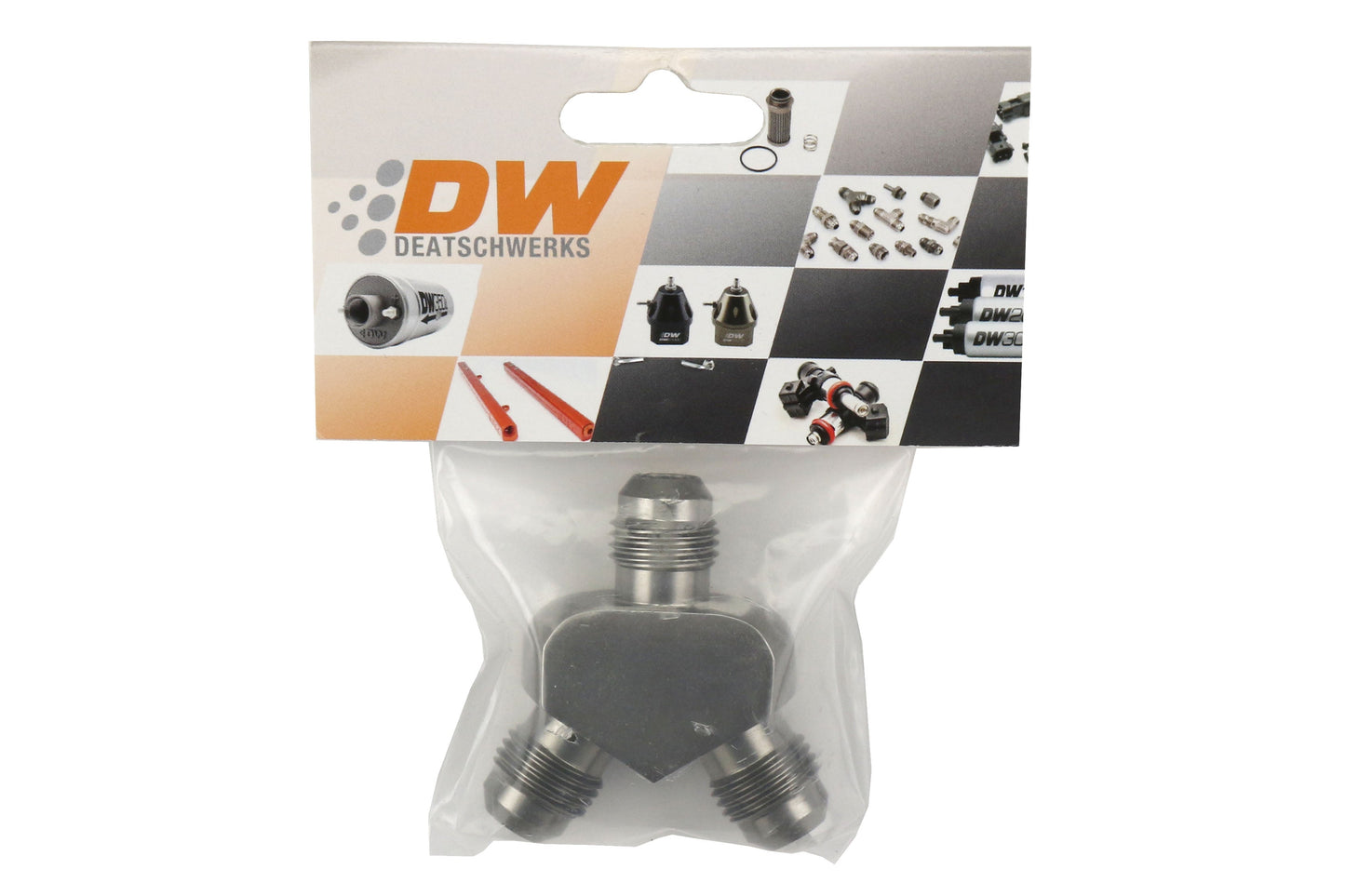 DeatschWerks 6AN Y-Block Fitting - Universal