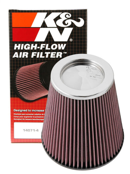 K&N Round Tapered Universal Air Filter 6 inch Flange 7 1/2 inch Base 5 inch Top 7 1/2 inch Height