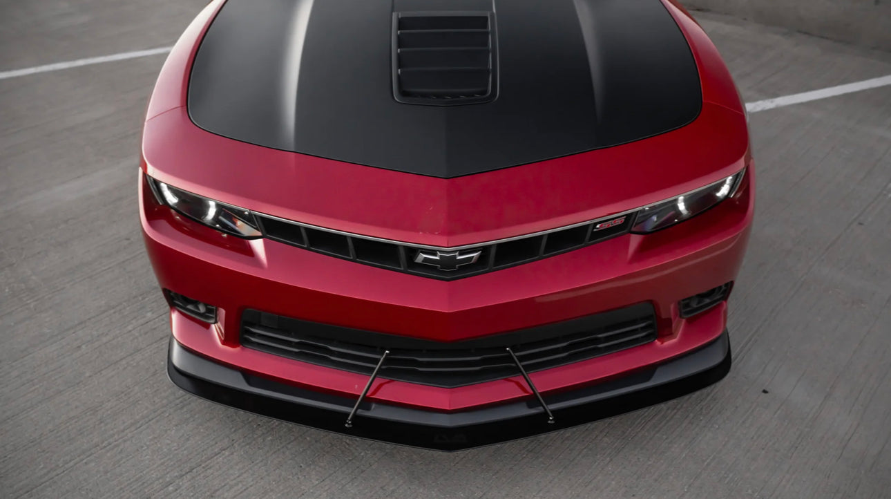 LVA 2014-15 Chevrolet Camaro SS 1LE style Front Splitter