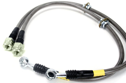 Stoptech Stainless Steel Brake Lines Rear - 2002-2007 Subaru WRX