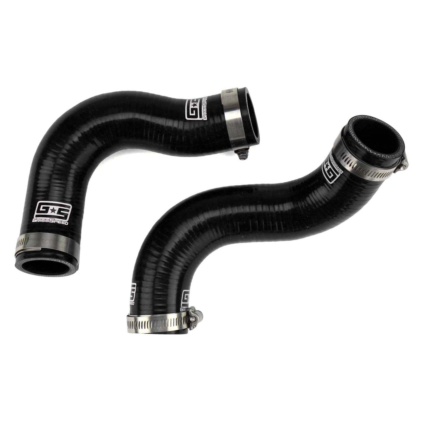 GrimmSpeed Radiator Hose Kit Black - 2004-2008 Subaru Forester XT