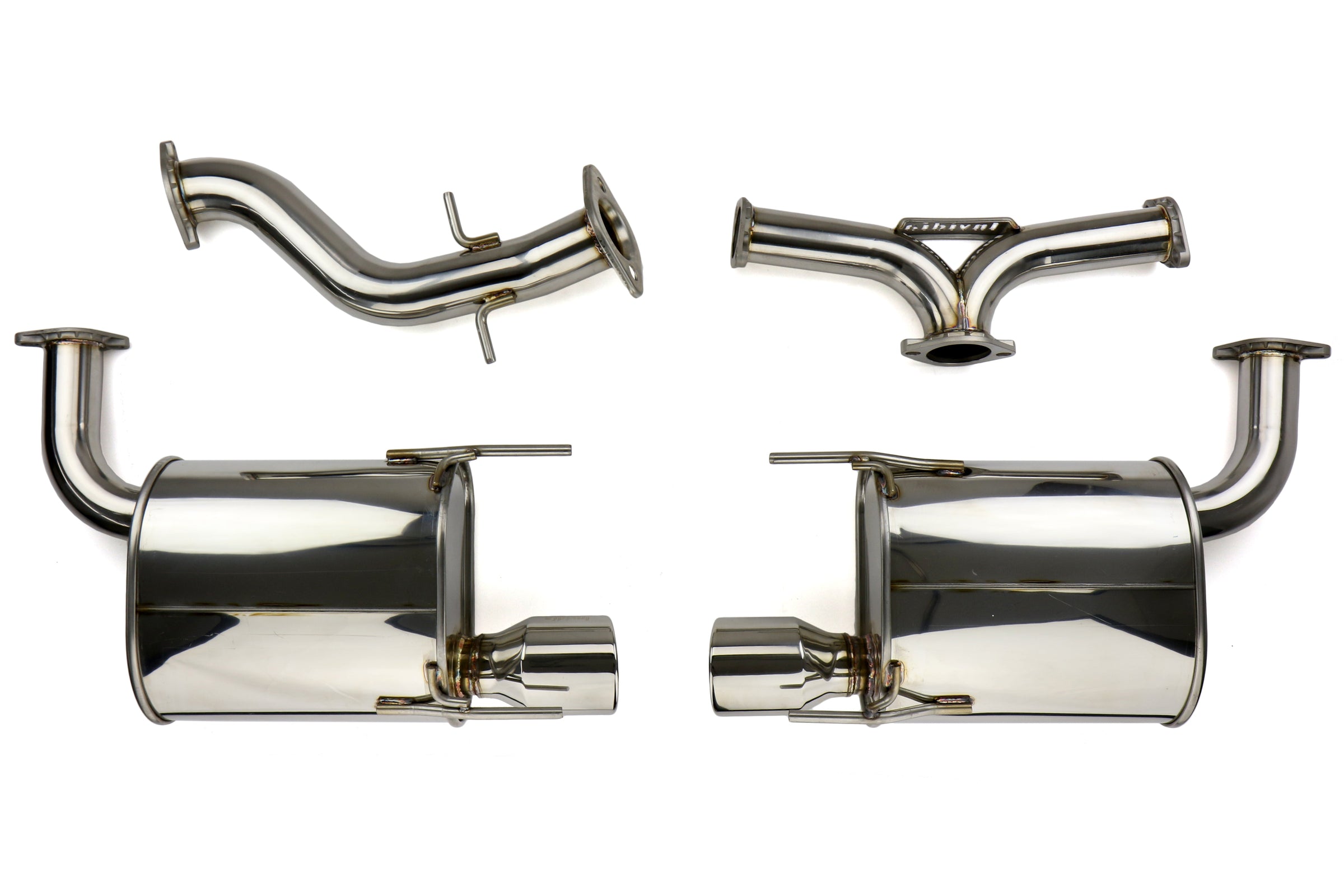 Invidia Q300 Axle Back Exhaust - 2006-2012 Lexus IS 250/350