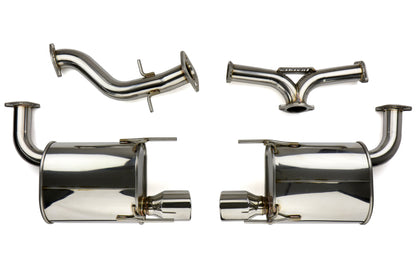 Invidia Q300 Axle Back Exhaust - 2006-2012 Lexus IS 250/350