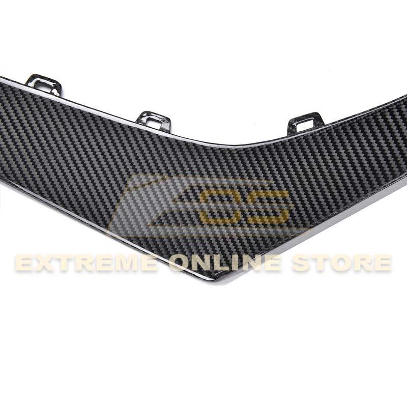 2019-24 Camaro ZL1 1LE Dry Cabon Fiber Front Air Duct Bezels & Canard Dive Planes