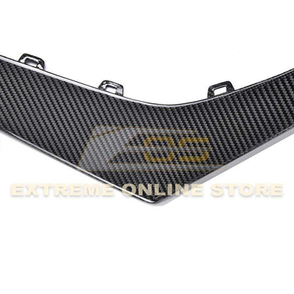 2019-24 Camaro ZL1 1LE Dry Cabon Fiber Front Air Duct Bezels & Canard Dive Planes
