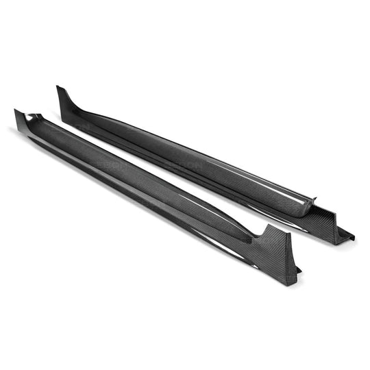 Seibon Carbon Fiber OE Side Skirts - 2015-2021 Subaru WRX / STI