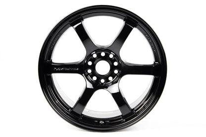 Rays Gram Lights 57DR Glass Black 18x9.5 +38mm 5x114.3 (Single Wheel) - 2015-2024 Subaru WRX / 2015-2021 STI / 2019-2024 Forester