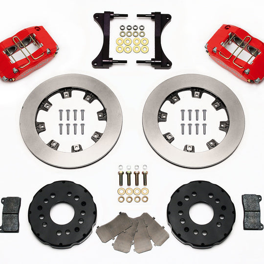 Wilwood Dynapro Radial 12.00in Front Kit Red - 2002-2005 Subaru WRX / 2001-2008 Forester / 1999-2007 Impreza / 2000-2002 Legacy / 2005-2006 Saab 9-2X