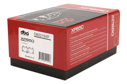 DBA XP650 Track  Performance Rear Brake Pads - 2008-2015 Mitsubishi Evo X