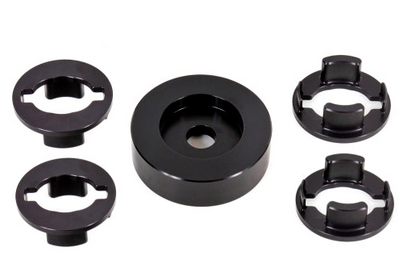 BMR 16-17 6th Gen Camaro Differential Lockout Bushing Kit (Aluminum) - Black