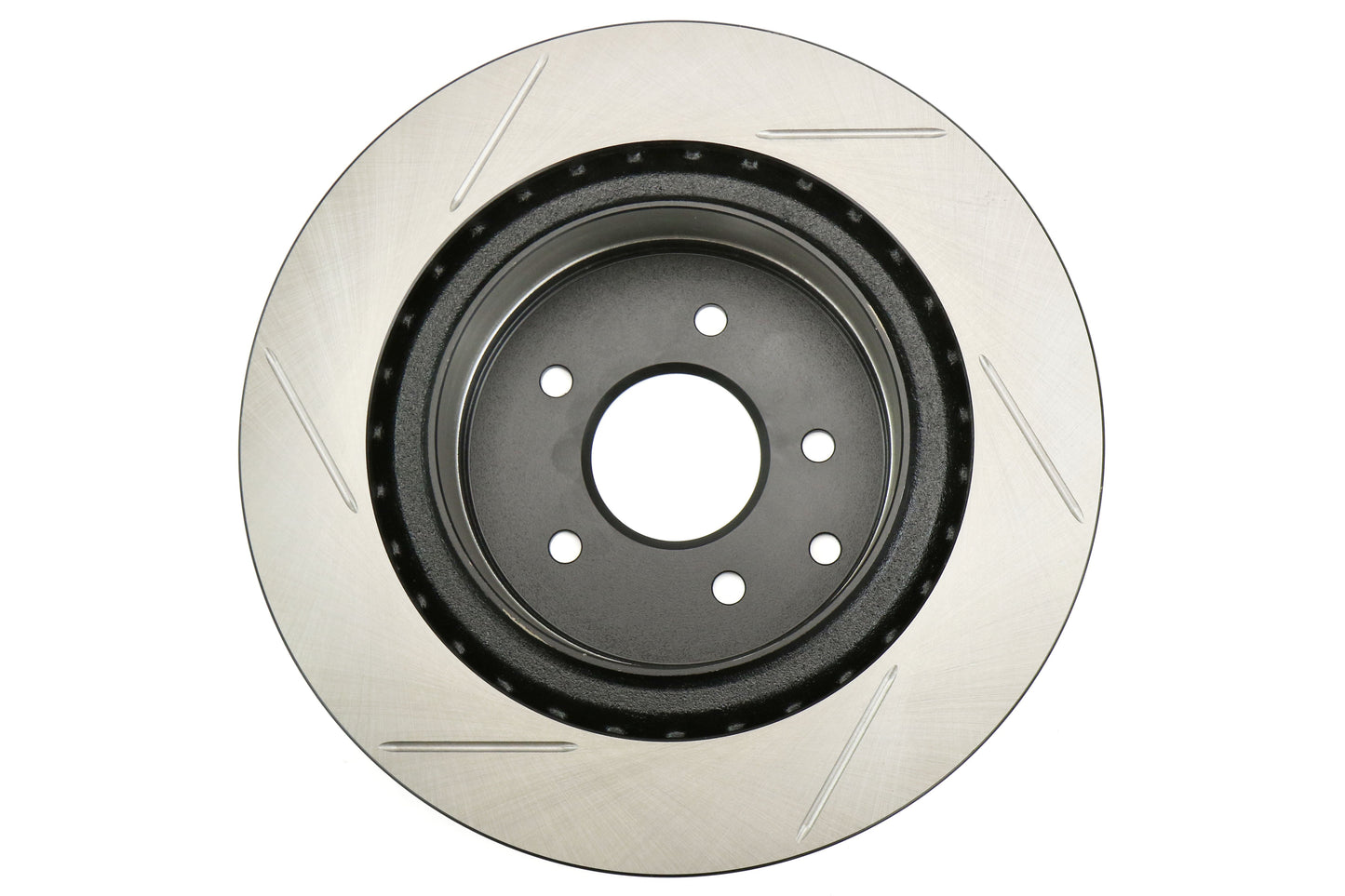 Stoptech Rear Left Slotter Rotor w/OEM Brembo Brakes - 2003-2009 Nissan 350Z / Infiniti G35 (w/OEM Brembo)