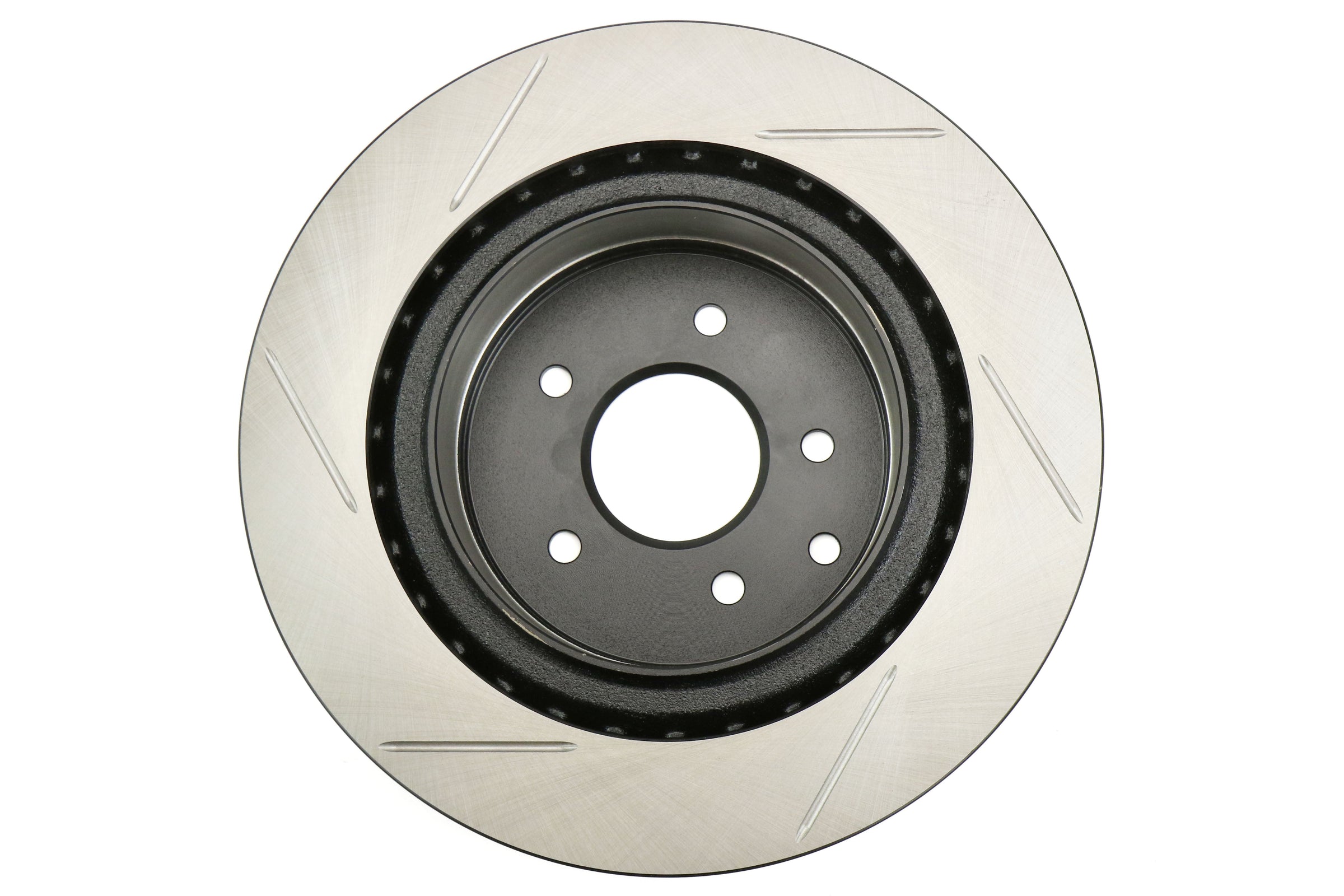 Stoptech Rear Left Slotter Rotor w/OEM Brembo Brakes - 2003-2009 Nissan 350Z / Infiniti G35 (w/OEM Brembo)