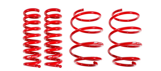 BMR 16-17 6th Gen Camaro V8 Performance Version Lowering Springs (Set Of 4) - Red