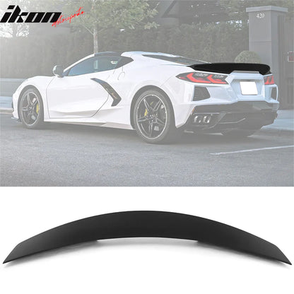 2020-2023 Chevy Corvette RSC 2-Door Matte Black Rear Trunk Spoiler ABS