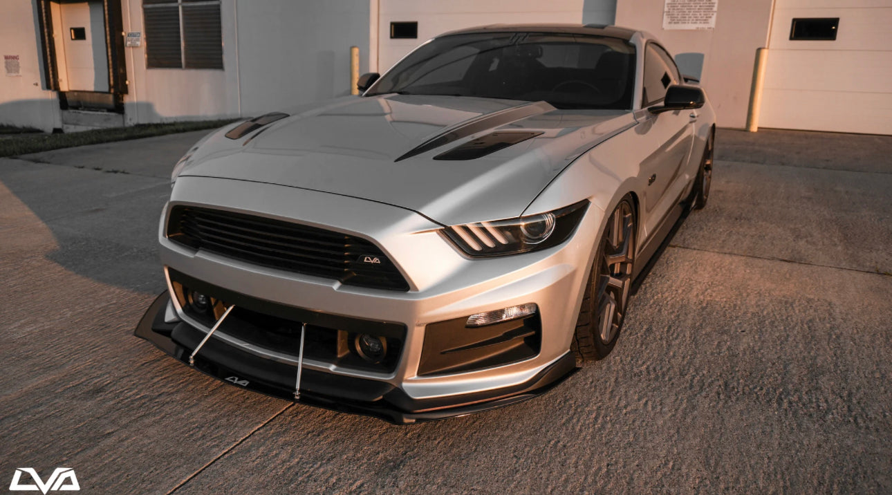 LVA 2015-2017 FORD MUSTANG ROUSH FRONT SPLITTER