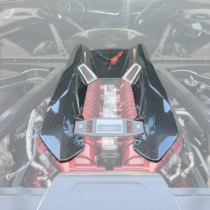 Chevrolet Corvette C8 Z06 DRY CARBON FIBER Engine Cover