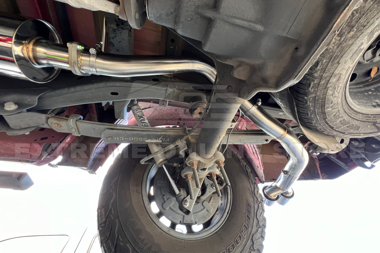 2015-20 Ford F-150 5.0L V8 2.7L | 3" Piping w/ 3.5" Dual Tips Cat Back Exhaust