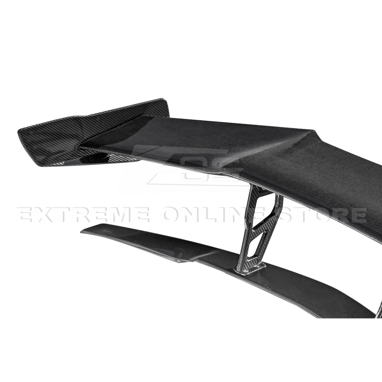 Corvette C7 ZR1 ZTK Conversion Rear Spoiler High Wing With Wing Riser