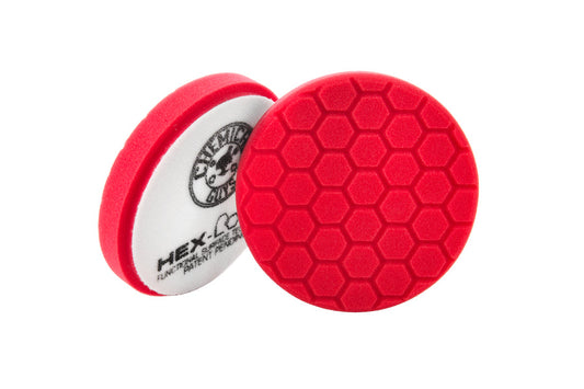 Chemical Guys Hex-Logic Micro-Fine Finishing Pad Red 5.5 Inch - Universal