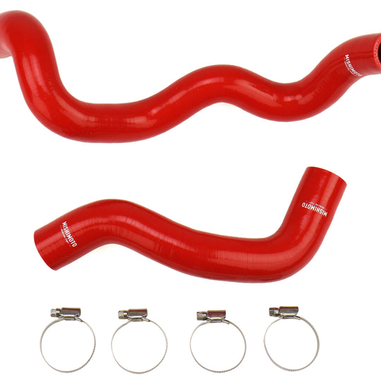 Mishimoto Silicone Radiator Hoses Red - 2016-2017 Ford Focus RS