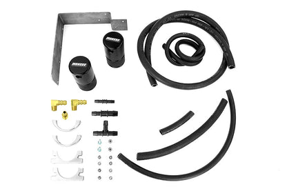 Moroso Air Oil Separator Small Body Black Finish - 2008-2014 Subaru WRX