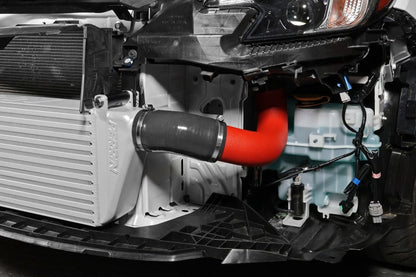 PERRIN Front Mount Intercooler Kit (Red Tubes & Silver Core) - 2022-2026 Subaru WRX