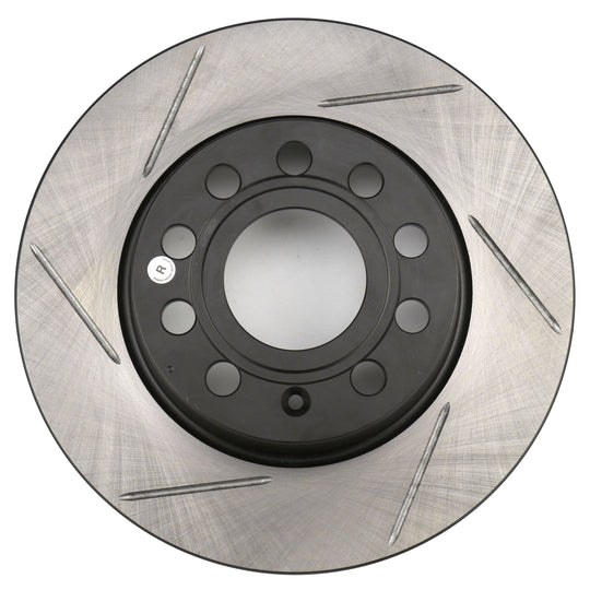 Stoptech Slotted Rear Right Rotor Single - 2015-2019 Volkswagen GTI Non-PP