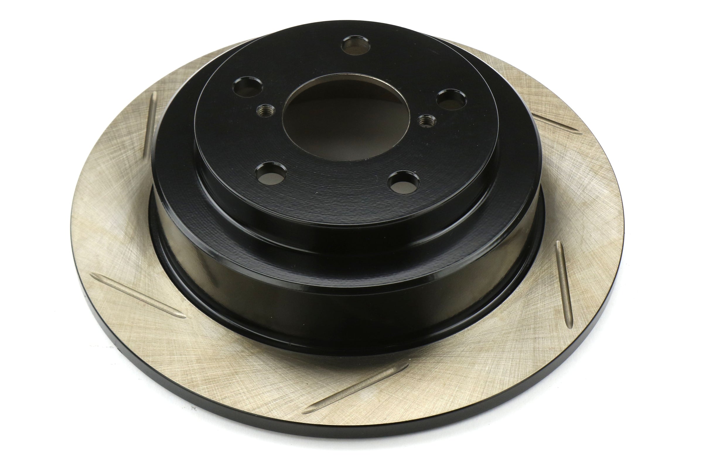 Stoptech Street Axle Pack Slotted Rear - Subaru Models (inc. 2003-2005 WRX / 2003-2008 Forester)