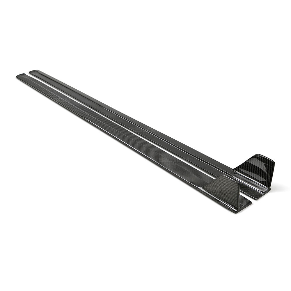 Seibon Carbon Fiber TS-Style Side Skirts - 2016-2020 Honda Civic Sedan