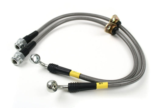 Stoptech Stainless Steel Brake Lines Front - 2005-2010 Ford Mustang