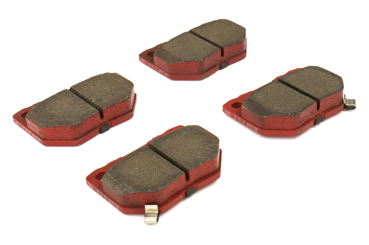 DBA XP650 Track Performance Rear Brake Pads - 2006-2007 Subaru WRX / 1984-1996 Nissan 300ZX
