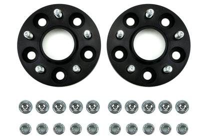 Eibach PRO-SPACER Kit 5x108 15mm Black Pair - 2013-2018 Ford Focus ST / 2016-2018 RS
