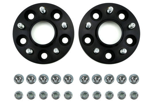 Eibach PRO-SPACER Kit 5x108 15mm Black Pair - 2013-2018 Ford Focus ST / 2016-2018 RS