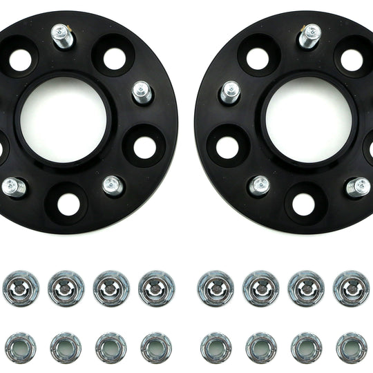 Eibach PRO-SPACER Kit 5x108 15mm Black Pair - 2013-2018 Ford Focus ST / 2016-2018 RS