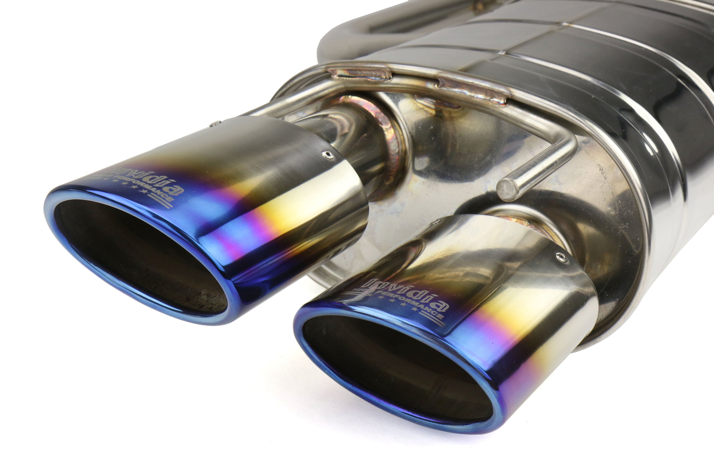 Invidia Q300 Axle Back Exhaust - Titanium Tips - 2015-2017 Lexus RC350 / RC200T