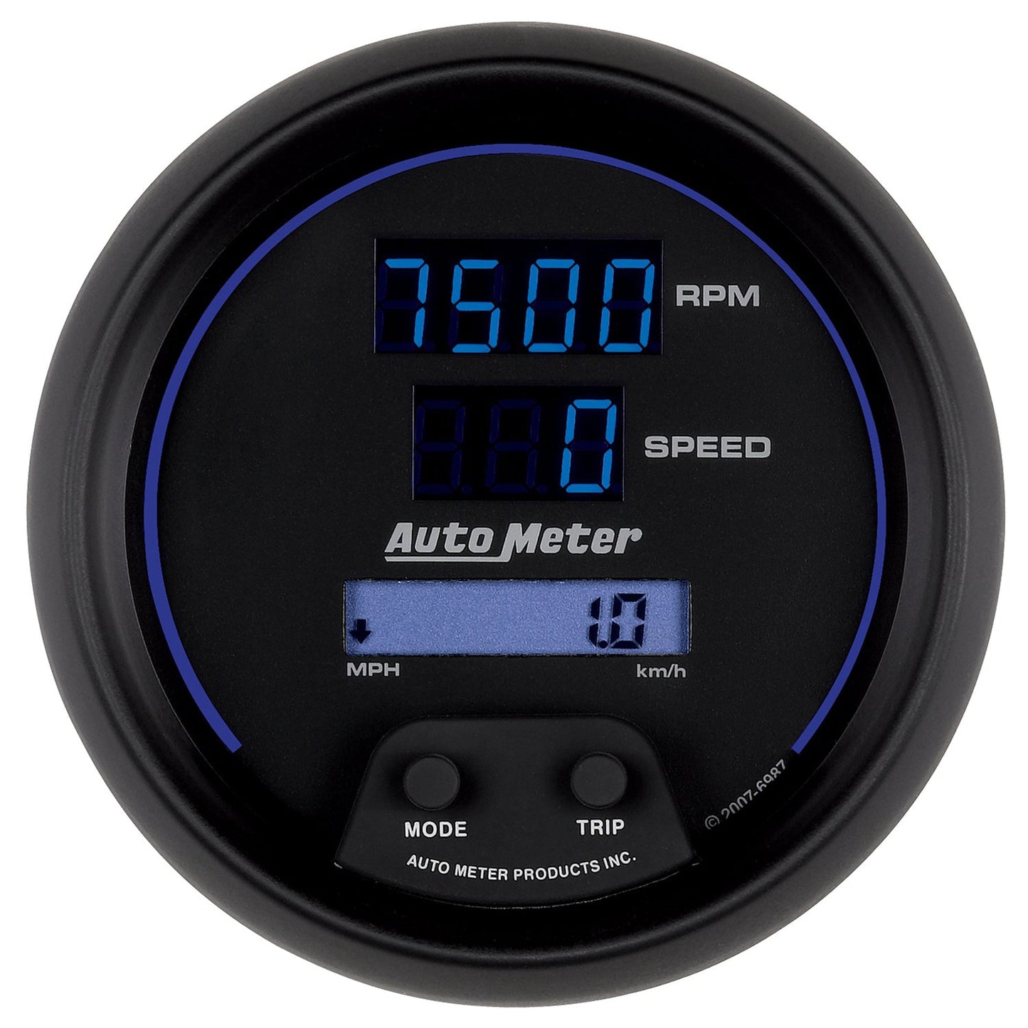 Autometer Cobalt Tachometer/Speedometer Gauge Digital 3-3/8in - Universal