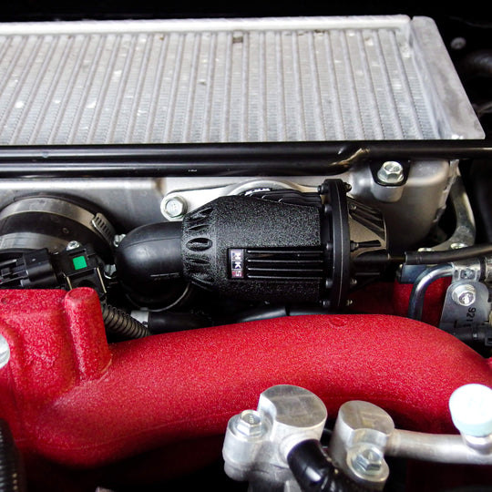 HKS SSQV4 BOV w/ Return Kit Black - 2008-2021 Subaru STI