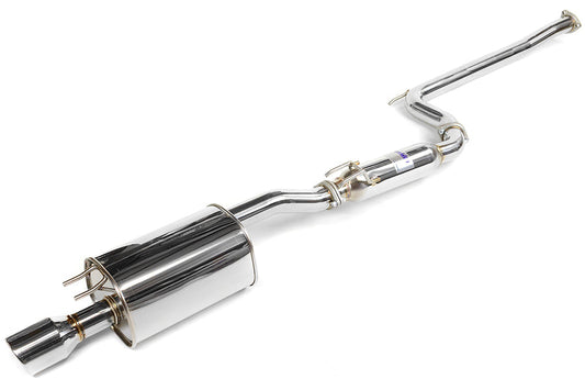 Invidia Q300 Single Exit Cat Back Exhaust - Stainless Steel Tip - 2006-2011 Honda Civic Si Sedan