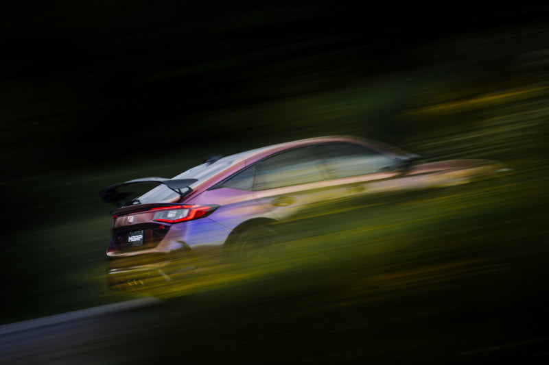MBRP 23-24 Honda Civic Type R 2.0L T304 SS 3in Cat-Back Exhaust Triple Center Outlet w/ Carbon Tips (S49023CF)