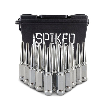 Mishimoto Steel Spiked Lug Nuts M12x1.5 20pc Set - Chrome (MMLG-SP1215-20CH)
