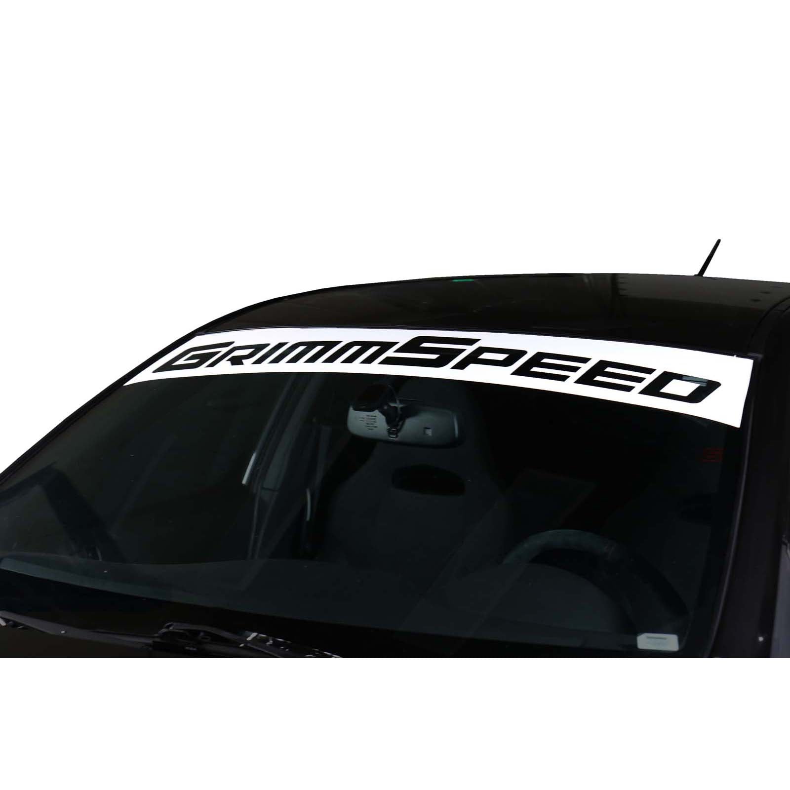 GrimmSpeed 43in Windshield Banner - Universal