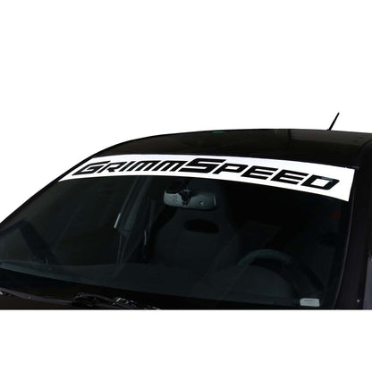 GrimmSpeed 43in Windshield Banner - Universal