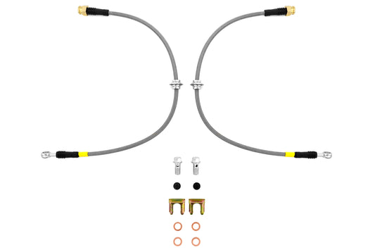 Stoptech Stainless Steel Brake Lines Front - 1993-2001 Subaru Impreza