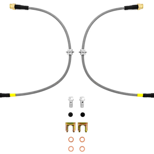 Stoptech Stainless Steel Brake Lines Front - 1993-2001 Subaru Impreza