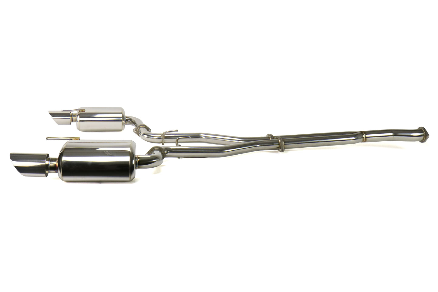 Remark Cat Back Exhaust w/ Stainless Steel Tips - 2015-2023 Ford Mustang EcoBoost