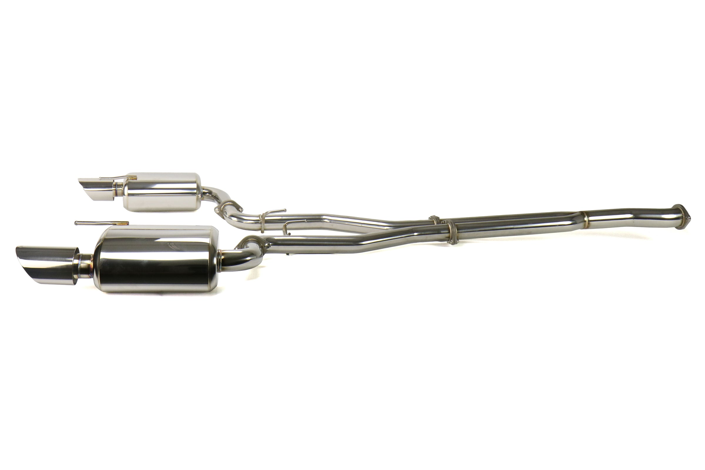 Remark Cat Back Exhaust w/ Stainless Steel Tips - 2015-2023 Ford Mustang EcoBoost