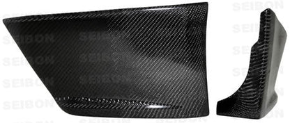 Seibon Carbon Fiber OE Style Rear Lip - 2008-2015 Mitsubishi Evo X