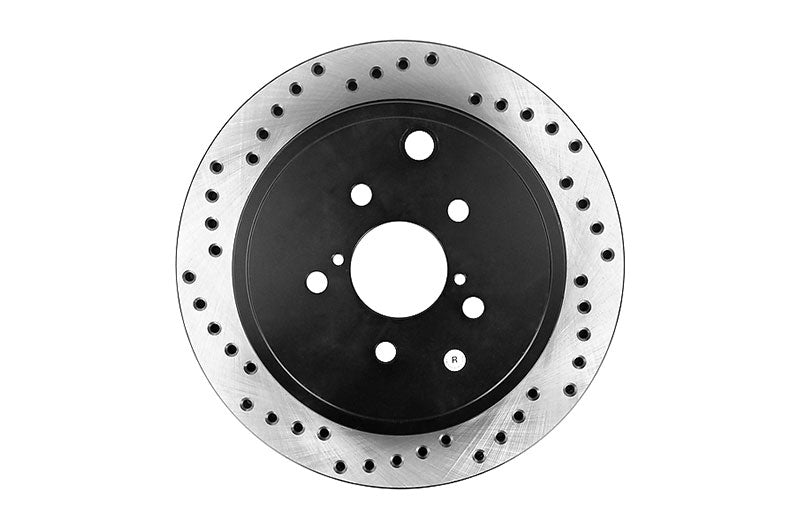 Stoptech Drilled Rear Rotor Pair - 2013-2016 Scion FR-S / 2013-2020 Subaru BRZ / 2017-2019 Toyota 86