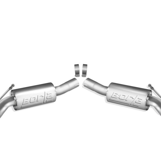 Borla 2010 Camaro 6.2L ATAK Exhaust System w/o Tips works With Factory Ground Effects Package (rear